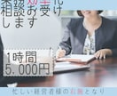 1人起業家の方の業務効率化相談受けます 相談できる方がおらずお悩みの経営者様の右腕としてお話聞きます イメージ1