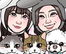 ゆまﾅﾆん様専用ページでございます 可愛い似顔絵を丁寧に全力でお描きします！ イメージ1