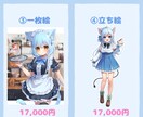 サムネやヘッダーなどに！可愛いイラストを描きます 立ち絵やデフォルメご希望の1枚をお届けします！ イメージ3