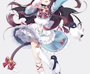 商用利用◎立ち絵イラスト制作します 配信活動、グッズ化など　キャラクターデザインからも◎ イメージ2