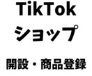 TikTokショップ開設と商品登録をします EC経験者が出店準備をサポート！ イメージ1