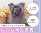 セミオーダー◎【ワンちゃん名刺】作成いたします 100枚セット◎うちの子をアピールするイチオシアイテム！ イメージ1