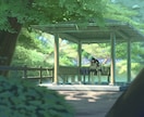 風景・背景＋女の子の美しいイラストをお描きします 清涼感、空気感のあるエモーショナルな絵に仕上げます。 イメージ8