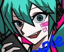 SNS用アイコン、バストアップイラストを描きます アニメ塗りのオリキャラなどどうでしょうか〜！ イメージ3