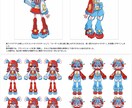 ゆるくて可愛い！キャラクターイラスト制作いたします 表情差分や小物追加も柔軟に対応◎お気軽にご相談ください イメージ4