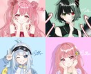 半額※アイコン描きます 甘め！元気！可愛い女の子得意です♡ イメージ1