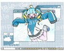 記念グッズイラスト描きます コンカフェキャストの方の生誕、周年、卒業記念などに♪ イメージ6