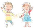 水彩風イラスト制作いたします 可愛くシンプルなイラストを提供します イメージ4