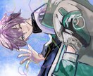 中性的でスタイリッシュな男性描きます キャラクター性の強いファンタジー。雰囲気重視の絵柄です。 イメージ10