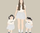 お洒落で可愛いウェディングイラスト描きます 温かみのある優しい雰囲気のイラストを描いております^ ^ イメージ4