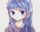 女の子アイコン描きます 3日から最長7日お渡し！お急ぎ便あり！お気軽にご相談ください イメージ2