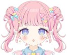 商用無料！格安でかわいい女の子アイコン描きます ラフなし背景なしだから手軽で安い！ イメージ6