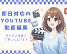 YouTube動画の編集を丁寧に代行します 最短3日で納品対応、フルテロップも可能です✨ イメージ1