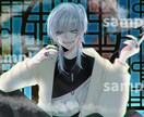 目を惹く可愛くてキラキラのイラスト描きます SNSのアイコンや配信活動に使える可愛いイラスト！ イメージ2