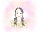 シンプル。ふわっとした優しい似顔絵イラスト描きます 商用利用可。挿絵やアイコンに使えるシンプルなイラスト作ります イメージ3