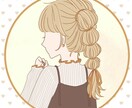 オリジナル★おしゃれ可愛い★後ろ姿アイコン描きます 完全オーダー！自分だけのアイコンで注目度UP！商用OK！ イメージ7