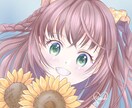 可愛い女の子のイラストを描きます アイコン〜1枚絵.個人制作物挿絵等ご相談ください。 イメージ2