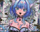 アナログイラスト色紙描きます アナログイラストでプレゼント企画や、推し活にぴったり！ イメージ4