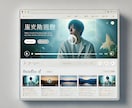 動画を埋め込み可能なHTMLページを制作します シンプルなウェブページのHTMLソースコードを提供します。 イメージ1