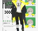 配信ゲーム絵、グッズ、歌ってみたなどお描きします 男性も女性も透明感＆ゆる可愛いアイコン、イラスト、描きます！ イメージ8