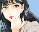 友達やカップルに！大人な似顔絵イラスト描きます 記念日や思い出に！アイコンやヘッダーも受付！ イメージ1