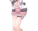 IRIAM用の立ち絵描きます デビュー後、記念に一枚絵もプレゼント致します！ イメージ4