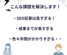 大量作成OK！1記事3300円で記事作ります モニター価格！コストを抑えて高品質なSEO記事作ります イメージ5