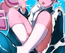 オーダーメイドイラスト描きます ダークかつポップなキャライラストが得意です。 イメージ2