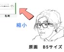 写真から~なんとなく似顔絵~を描きます 商用利用OK 名刺・チラシ またはプレゼント等にご活用下さい イメージ7