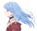 アニメ塗りで女の子イラストを制作いたします 表情が魅力的な女の子イラストはおまかせください！ イメージ7