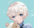 修正無料！あなただけのイラスト描きます アイコン、サムネ、ヘッダーなど！ イメージ1