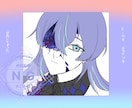 推しキャラクターのイメソンイラスト描きます イメソン考えちゃう方必見！1枚絵で動画を作りたい方にも♡ イメージ5
