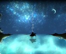 神秘的かつ幻想的な背景イラストを描きます アイコンやヘッダー、サムネイルなどに利用できます。 イメージ1