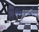 配信背景お描きします VTuber様の配信背景！ネームロゴやコメント欄作成も可能！ イメージ1