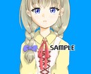 女の子のSNSアイコン作成します 最短即日でアイコンイラスト作成します！ イメージ5