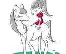 SNSなどで使えるアイコンを描きます カートゥーン風の可愛い絵柄です。 イメージ2