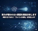 sale中！努力が報われない原因を構造分析します 頑張り方ではなく「ズレている場所」を特定します イメージ1