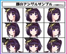 Vtuber活動用！立案から導入までサポートします live2dモデリング・パーツ分け立ち絵を全工程作ります！ イメージ4