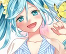 可愛い女性のアイコンイラスト描きます ぱっと目を惹く表情の女性を心を込めてお描きします！ イメージ4