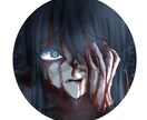 SNSで映えるアイコンを作成致します ダーク系や可愛い系、お客様のオリジナルアイコンを描きます！ イメージ2