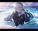 イラスト、動画用イラスト描きます 透明感のあるイラストが欲しい方向け イメージ1