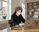 物語性のある背景付きイラストを制作します 丁寧なヒアリングで理想を形にします！ イメージ7