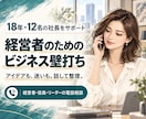 リーダーの思考整理とビジネスの壁打ちお相手します 普通の人間ですが超優秀なAIが持っていない経験を持っています イメージ1