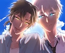 アイコンや歌ってみたなどのイラスト作成いたします XやYouTube、SNS等に。 イメージ2