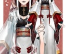 商用利用込み！キャラクター立ち絵制作します 三面図/Live2D用パーツ分け/一枚絵/幅広く対応します! イメージ6