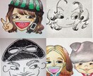 アイコン、似顔絵、描きます ポップ！可愛い！でも似てる！そんな絵をお届けします☺︎ イメージ2