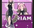 IRIAM立ち絵のデザインを承ります あなたの理想のイラストをデザインし形にいたします イメージ2