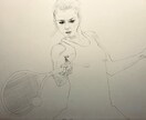 個展開催経験者が格安で鉛筆画似顔絵描きます 写実的に描きます♪記念などに☆ イメージ4