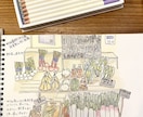 色鉛筆画　手描きの建物イラスト描きます 店舗紹介・外観/習い事教室紹介/家のイラストなど イメージ10