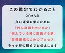 マヤ暦鑑定！2026年の運勢を教えます 良い年にしたい方へ！幸運を引き寄せる秘訣を教えます イメージ2